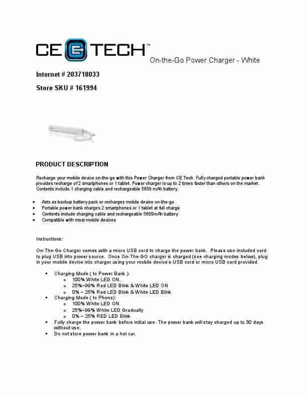 Ce Tech Power Bank 5600mah Manual-page_pdf